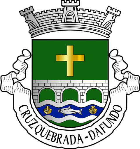 Emblema Bordado Antiga Freguesia de Cruz Quebrada - Dafundo (Oeiras, Lisboa)
