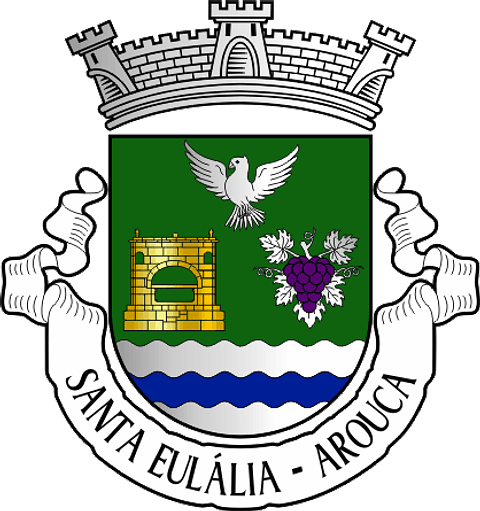 Emblema Bordado Freguesia de Santa Eulália (Arouca, Aveiro)