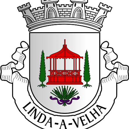 Emblema Bordado Antiga Freguesia de Linda-a-Velha (Oeiras, Lisboa) 1