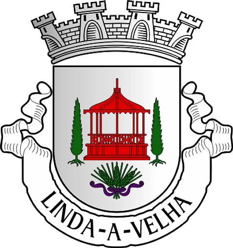 Emblema Bordado Antiga Freguesia de Linda-a-Velha (Oeiras, Lisboa)