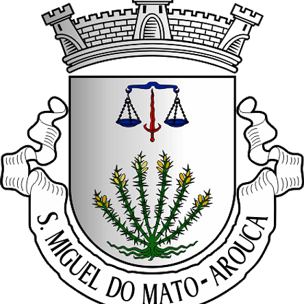 Emblema Bordado Freguesia de São Miguel do Mato (Arouca, Aveiro) 1