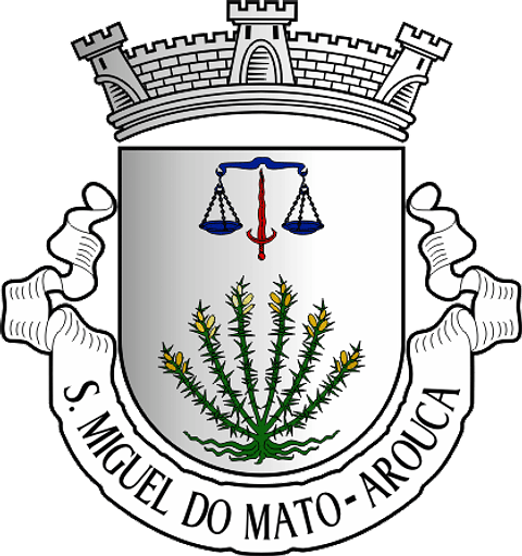 Emblema Bordado Freguesia de São Miguel do Mato (Arouca, Aveiro)