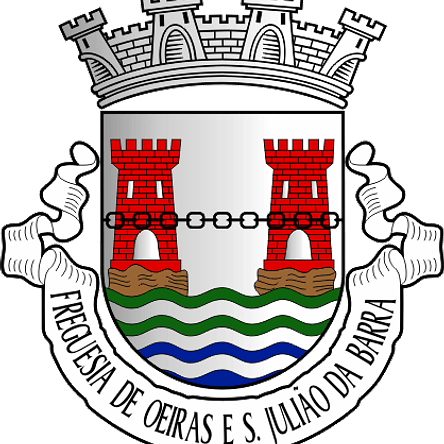 Emblema Bordado Antiga Freguesia de Oeiras e São Julião da Barra (Oeiras, Lisboa) 1