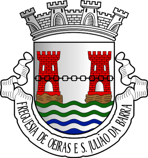 Emblema Bordado Antiga Freguesia de Oeiras e São Julião da Barra (Oeiras, Lisboa)