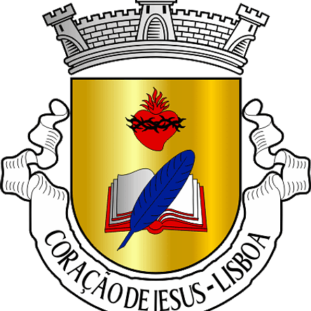 Emblema Bordado Antiga Freguesia de Coração de Jesus (Lisboa, Lisboa) 1