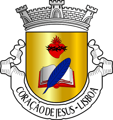 Emblema Bordado Antiga Freguesia de Coração de Jesus (Lisboa, Lisboa)