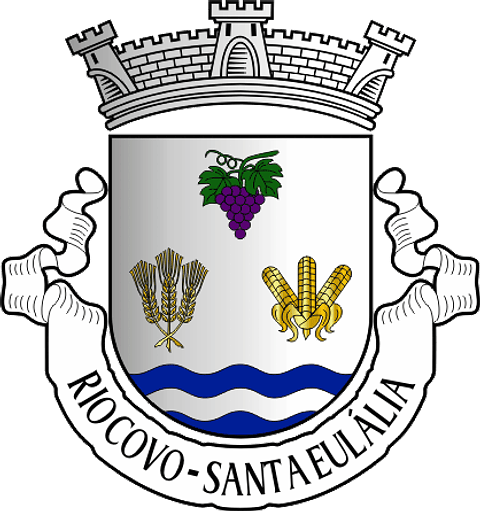 Emblema Bordado Antiga Freguesia de Rio Covo (Santa Eulália) (Barcelos, Braga)