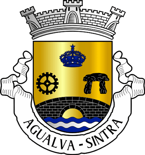 Emblema Bordado Antiga Freguesia de Agualva (Sintra, Lisboa)
