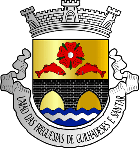 Emblema Bordado Freguesia de Guilhadeses e Santar (Arcos de Valdevez, Viana do Castelo)