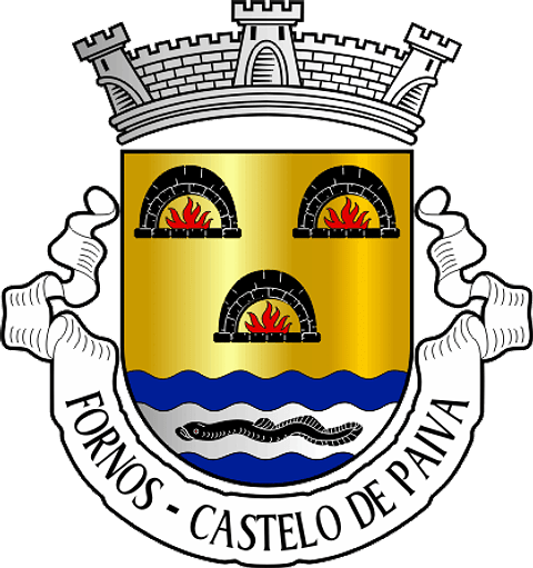 Emblema Bordado Freguesia de Fornos (Castelo de Paiva, Aveiro)