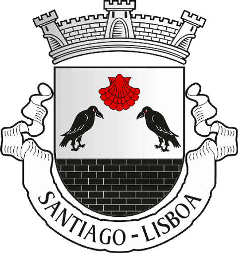 Emblema Bordado Antiga Freguesia de Santiago (Lisboa, Lisboa)