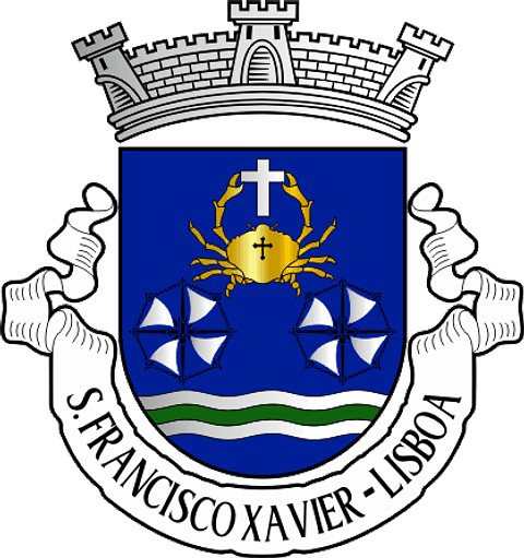 Emblema Bordado Antiga Freguesia de São Francisco Xavier (Lisboa, Lisboa)