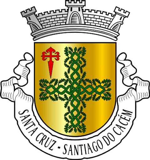 Emblema Bordado Antiga Freguesia de Santa Cruz (Santiago do Cacém, Setúbal)