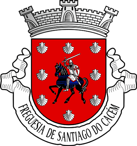 Emblema Bordado Antiga Freguesia de Santiago do Cacém (Santiago do Cacém, Setúbal)