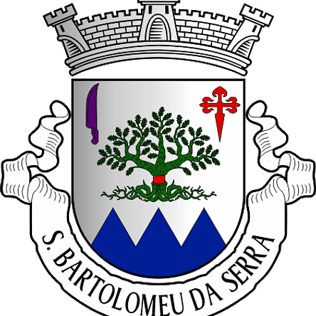 Emblema Bordado Antiga Freguesia de São Bartolomeu da Serra (Santiago do Cacém, Setúbal) 1