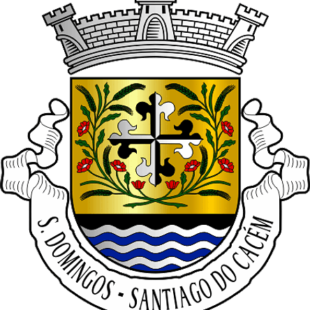 Emblema Bordado Antiga Freguesia de São Domingos (Santiago do Cacém, Setúbal) 1