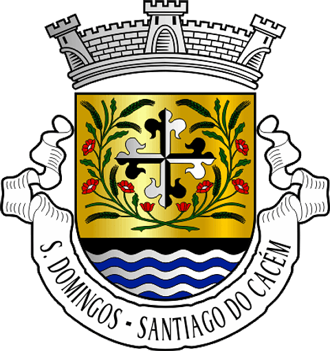 Emblema Bordado Antiga Freguesia de São Domingos (Santiago do Cacém, Setúbal)