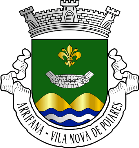 Emblema Bordado Freguesia de Arrifana (Vila Nova de Poiares, Coimbra)