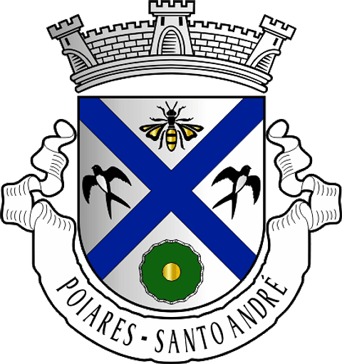 Emblema Bordado Freguesia de Poiares (Santo André) (Vila Nova de Poiares, Coimbra)
