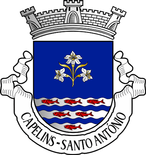 Emblema Bordado Freguesia de Capelins (Santo António) (Alandroal, Évora)