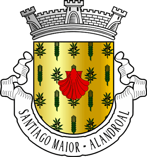 Emblema Bordado Freguesia de Santiago Maior (Alandroal, Évora)