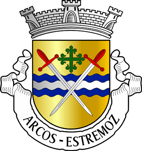 Emblema Bordado Freguesia de Arcos (Estremoz, Évora)