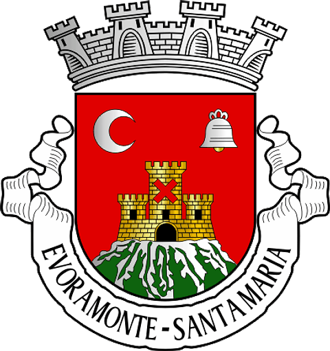 Emblema Bordado Freguesia de Evoramonte (Santa Maria) (Estremoz, Évora)