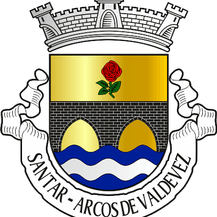 Emblema Bordado Antiga Freguesia de Santar (Arcos de Valdevez, Viana do Castelo) 1