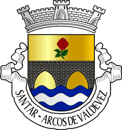 Emblema Bordado Antiga Freguesia de Santar (Arcos de Valdevez, Viana do Castelo)