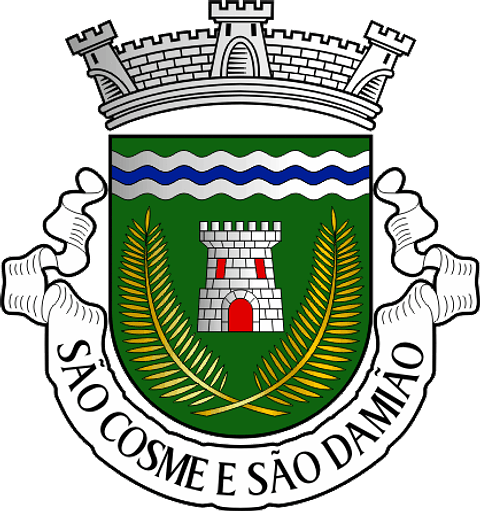 Emblema Bordado Antiga Freguesia de São Cosme e São Damião (Arcos de Valdevez, Viana do Castelo)
