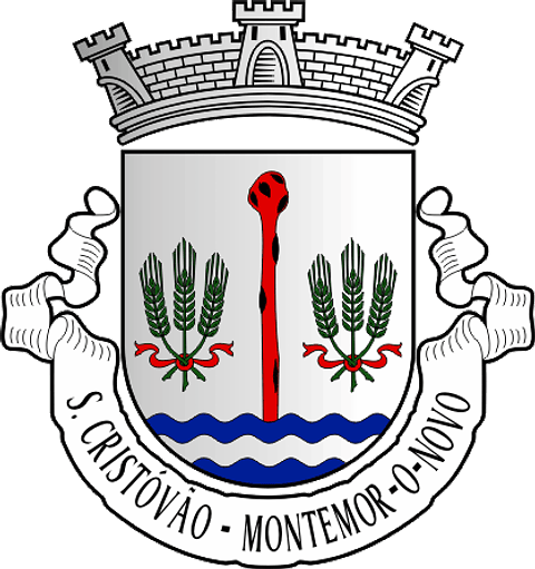Emblema Bordado Freguesia de São Cristóvão (Montemor-o-Novo, Évora)