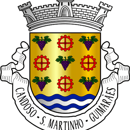 Emblema Bordado Freguesia de Candoso (São Martinho) (Guimarães, Braga) 1