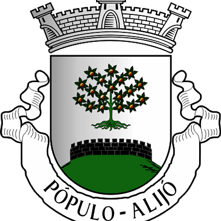 Emblema Bordado Antiga Freguesia de Pópulo (Alijó, Vila Real) 1