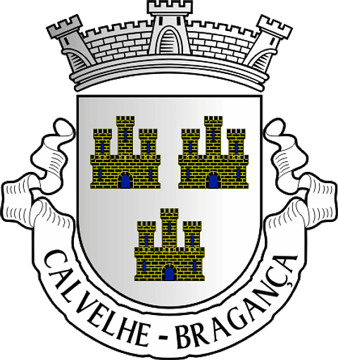 Emblema Bordado Antiga Freguesia de Calvelhe (Bragança, Bragança)