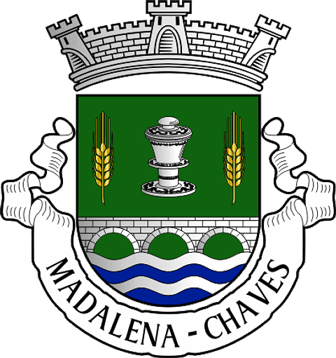 Emblema Bordado Antiga Freguesia de Madalena (Chaves, Vila Real)
