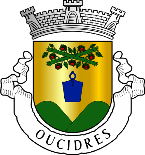 Emblema Bordado Antiga Freguesia de Oucidres (Chaves, Vila Real)