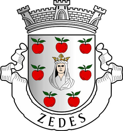 Emblema Bordado Antiga Freguesia de Zedes (Carrazeda de Anciães, Bragança)