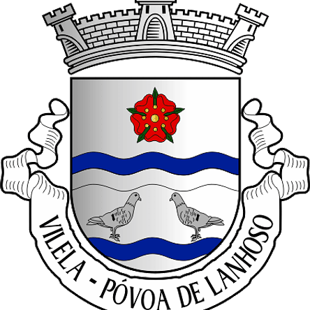 Emblema Bordado Freguesia de Vilela (Póva de Lanhoso, Braga) 1