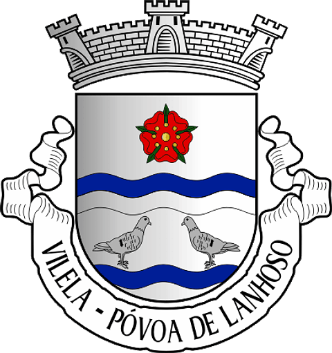 Emblema Bordado Freguesia de Vilela (Póva de Lanhoso, Braga)