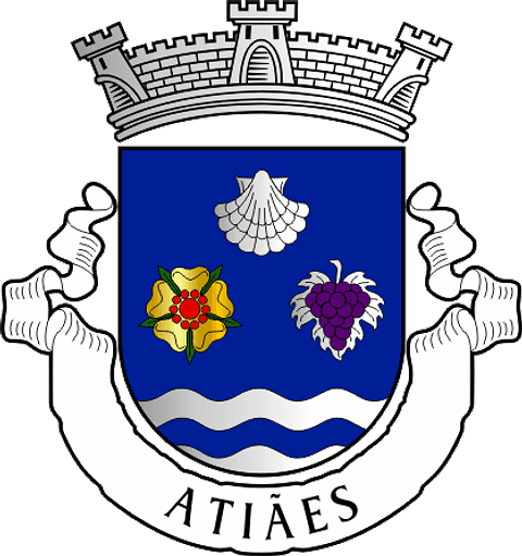 Emblema Bordado Freguesia de Atiães (Terras de Bouro, Braga)