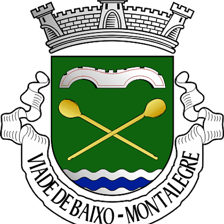Emblema Bordado Antiga Freguesia de Viade de Baixo (Montalegre, Vila Real) 1