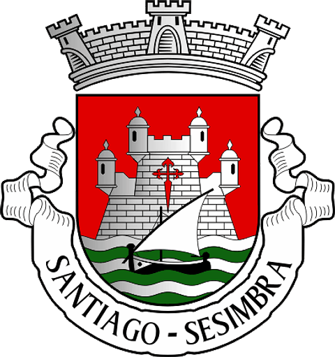 Emblema Bordado Freguesia de Sesimbra (Santiago) (Sesimbra, Setúbal)