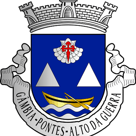 Emblema Bordado Freguesia de Gâmbia-Pontes-Alto da Guerra (Setúbal, Setúbal) 1
