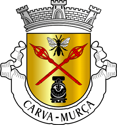 Emblema Bordado Antiga Freguesia de Carva (Murça, Vila Real)