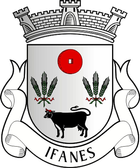 Emblema Bordado Antiga Freguesia de Ifanes (Miranda do Douro, Bragança)
