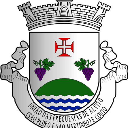 Emblema Bordado Freguesia de Alvito (São Pedro e São Martinho) e Couto (Barcelos, Braga) 1