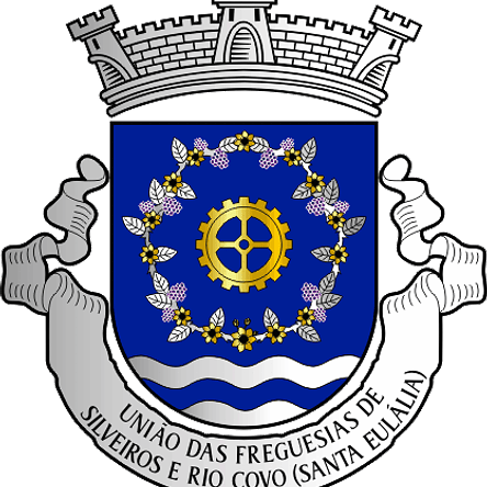 Emblema Bordado Freguesia de Silveiros e Rio Covo (Santa Eulália) (Barcelos, Braga) 1