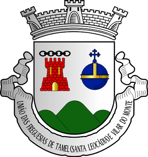 Emblema Bordado Freguesia de Tamel (Santa Leocádia) e Vilar do Monte (Barcelos, Braga)