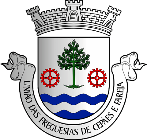 Emblema Bordado Freguesia de Cepães e Fareja (Fafe, Braga)