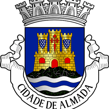 Emblema Bordado Município de Almada (Setúbal) 1